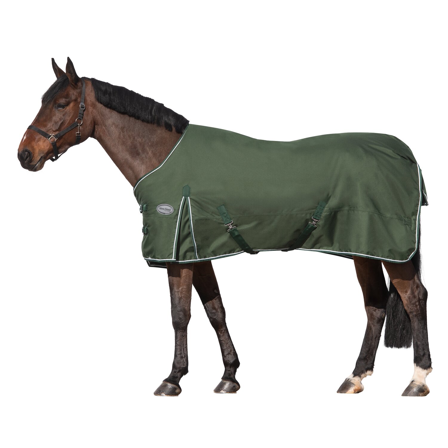 Horse-friends Outdoordecke Hamburg, 200g - deep forest