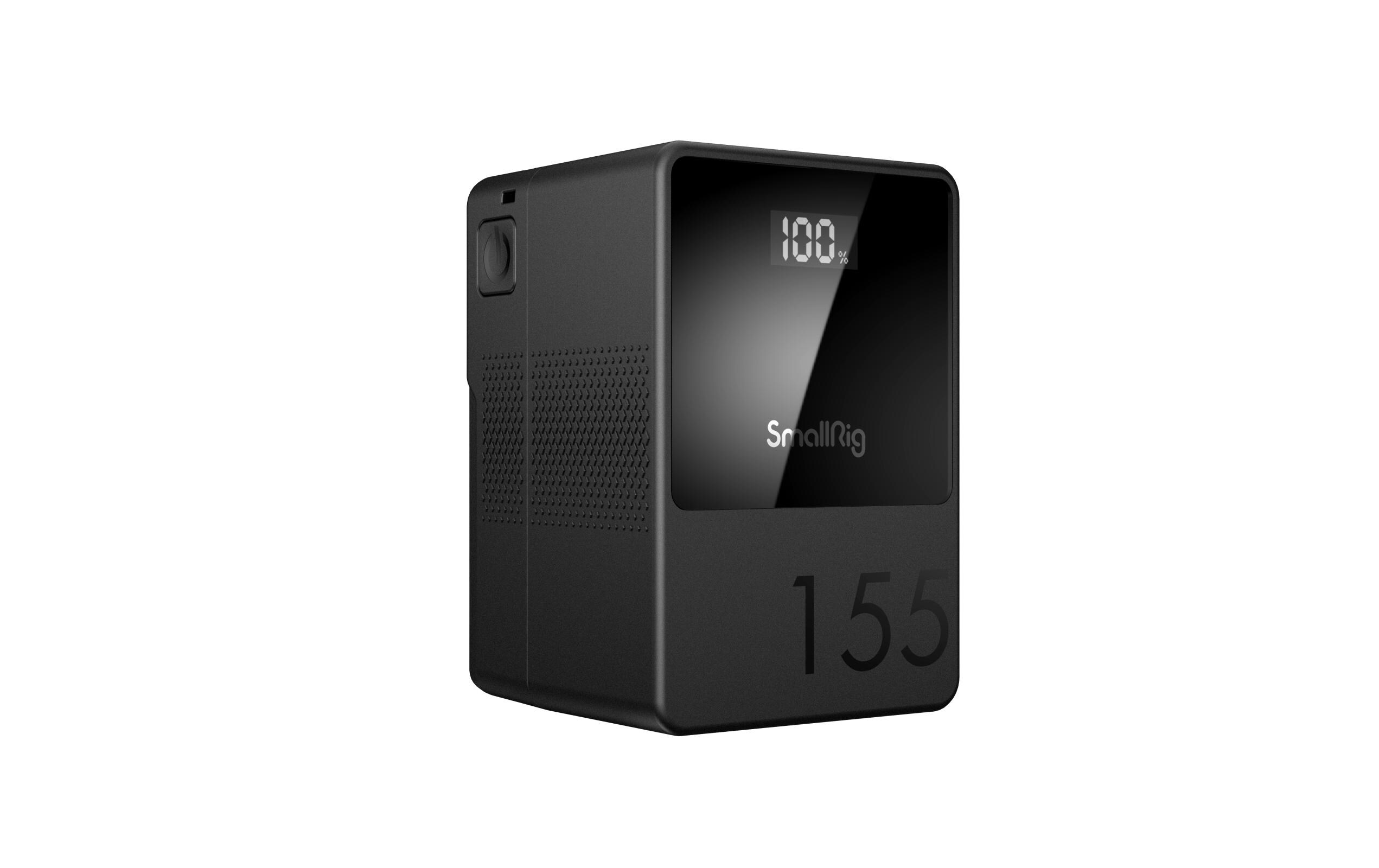 Videokamera-Akku VB155 Mini V-Mount<br>Leistungsstarker Mini V-Mount-Akku