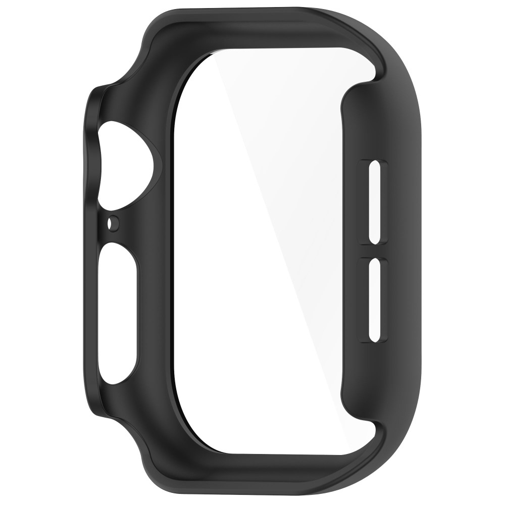 Apple Watch Series 11 / Series 10 (46 mm) Hardcase Bumper   Display Schutzfolie - Schwarz