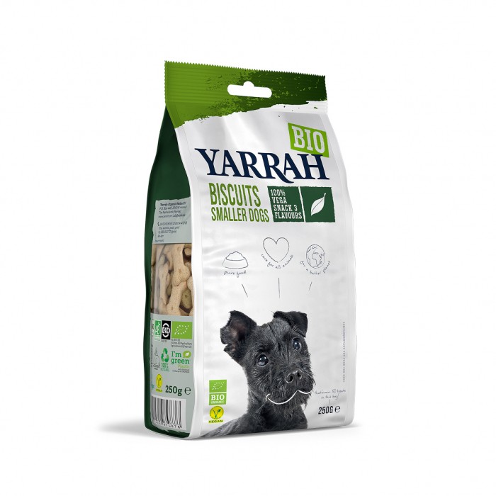 Yarrah biscuits bio végétarien pour petit chien