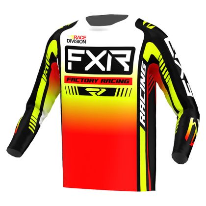 Maillot cross FXR CLUTCH PRO 2023 - Noir / Multicolore