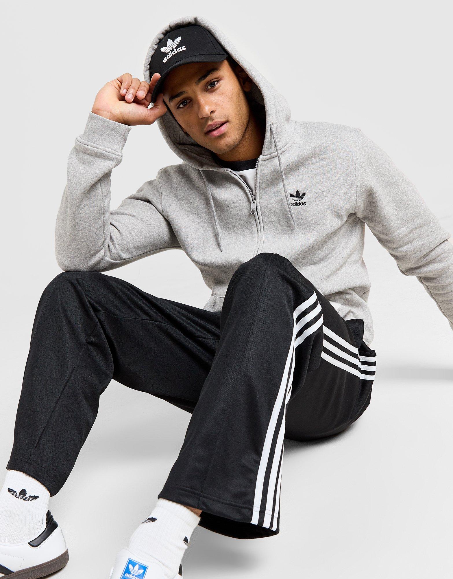 adidas Veste à capuche entièrement zippée Trèfle Essentials
