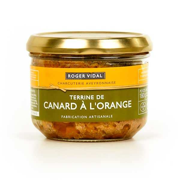 Terrine de canard à l'orange