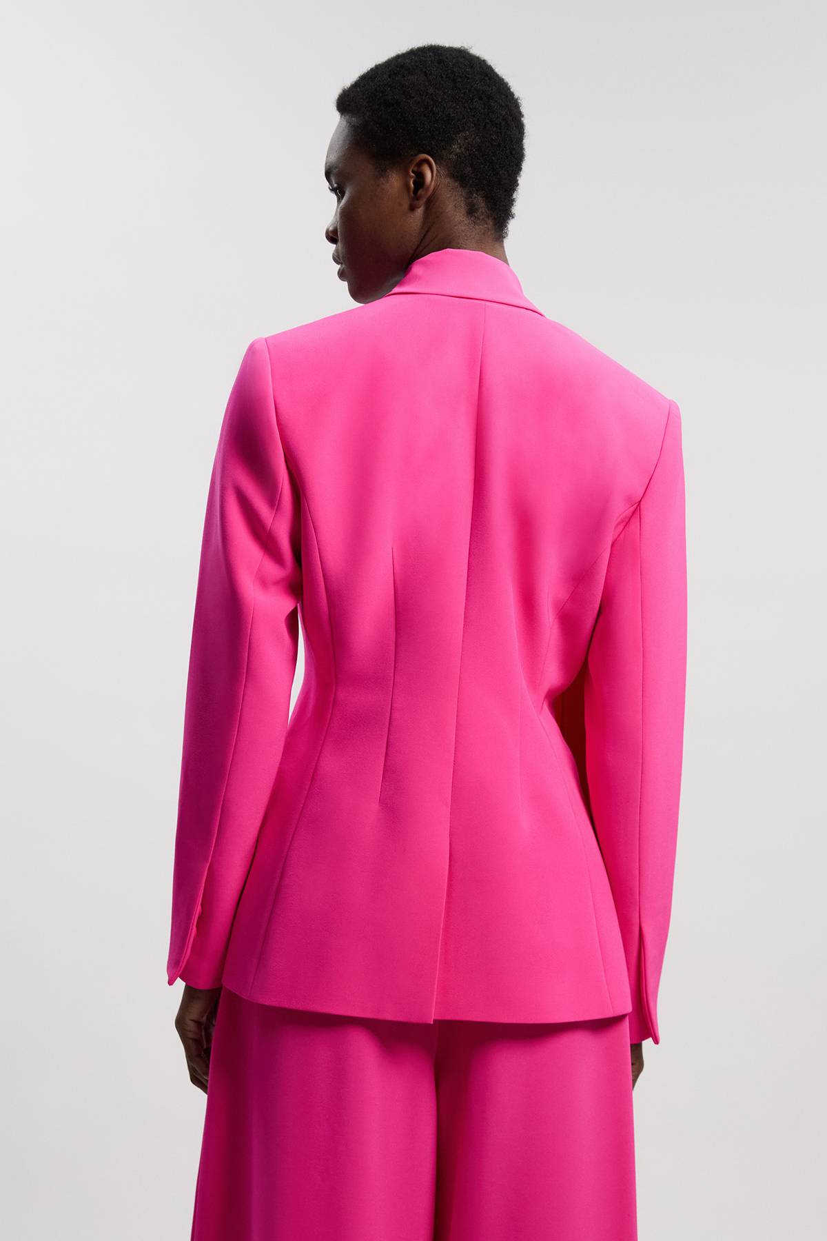 KarenMillen Blazer Ajusté À Simple Boutonnage