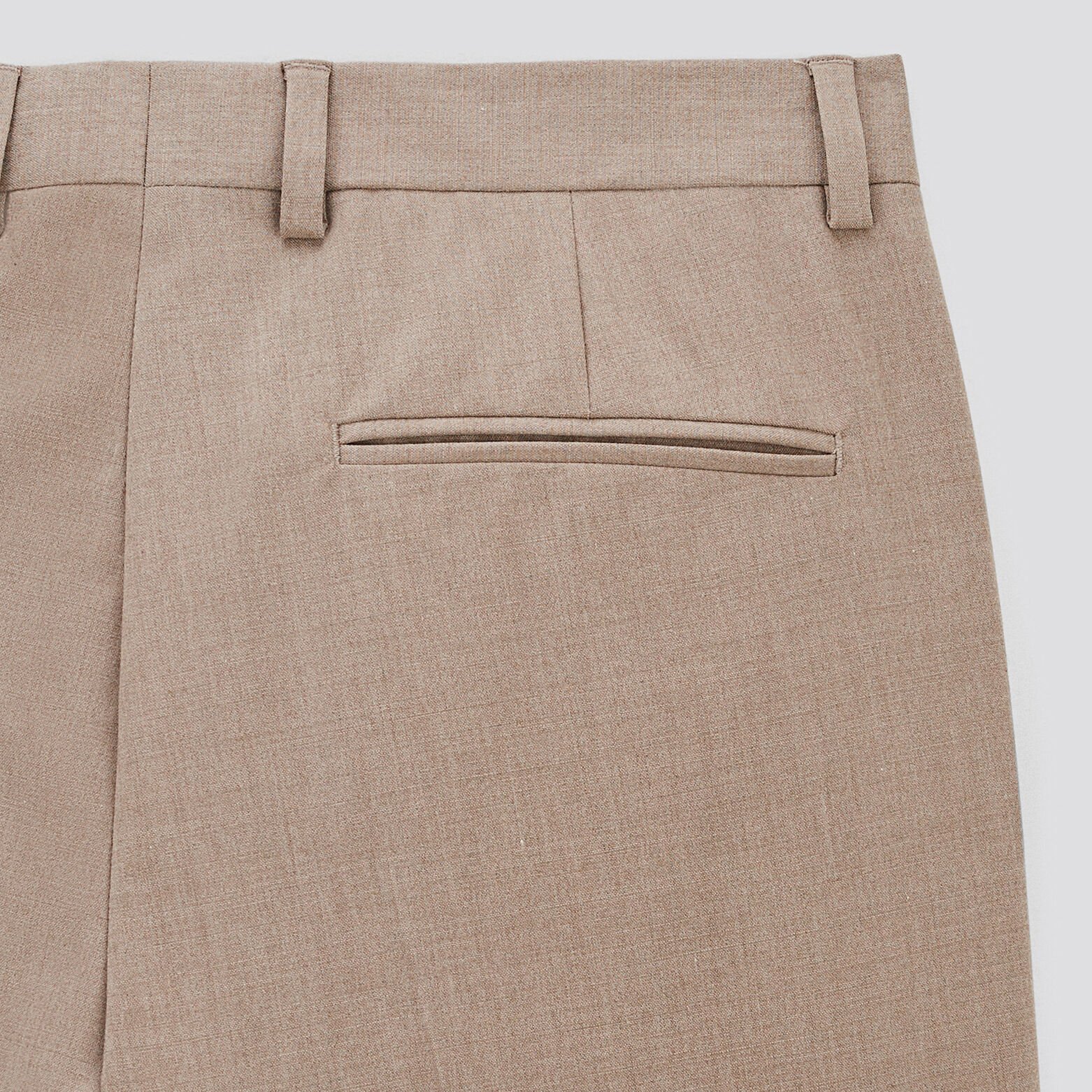 Pantalon de costume slim Beige