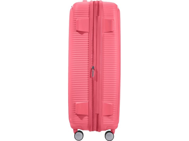 American Tourister Reisekoffer Soundbox 77 Sun Kissed Coral Handgepäck-Trolley