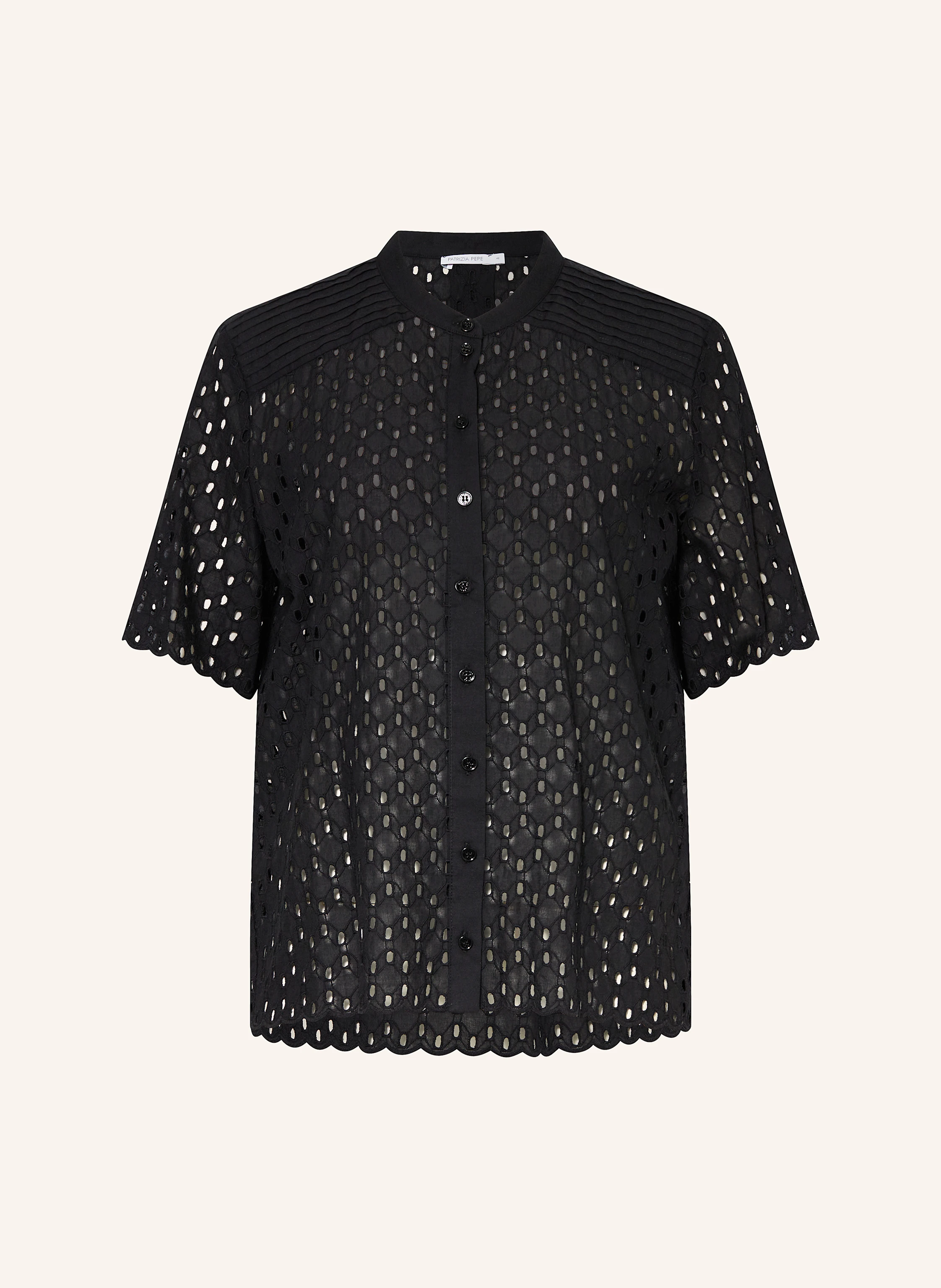 PATRIZIA PEPE Bluse aus Lochspitze