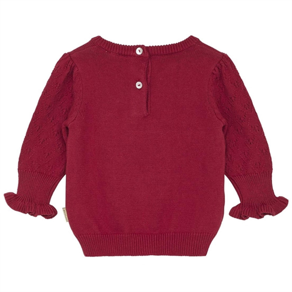 Baby Teaberry Paola Pullover