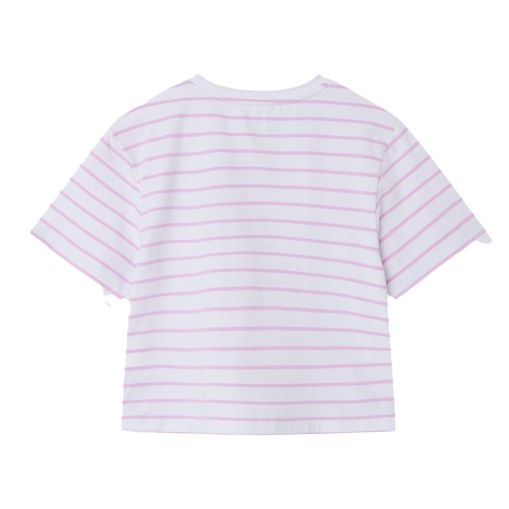 Name it T-shirt Rose/Blanc Fille Name it Felissia