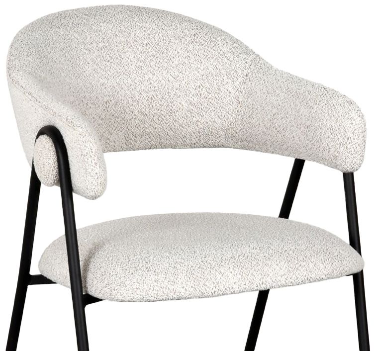 Eetkamerstoel Ecru IH-50.201 Lowen B58 x D60 x H84 cm