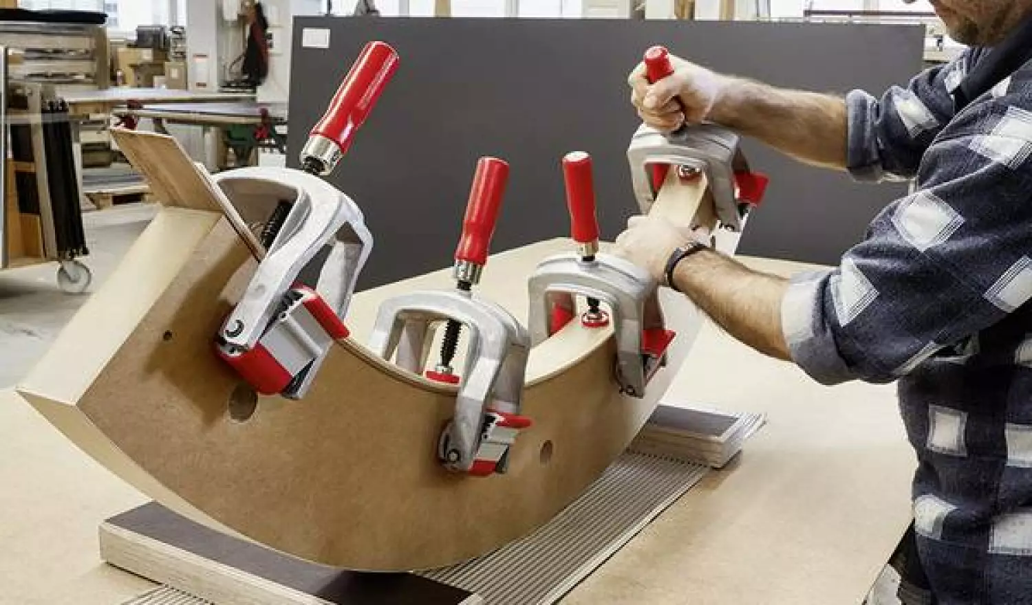 Bessey KF2 Kantenfix Kantenlijmtang - 80mm