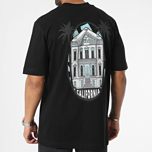 Tee Shirt Oversize Large Noir