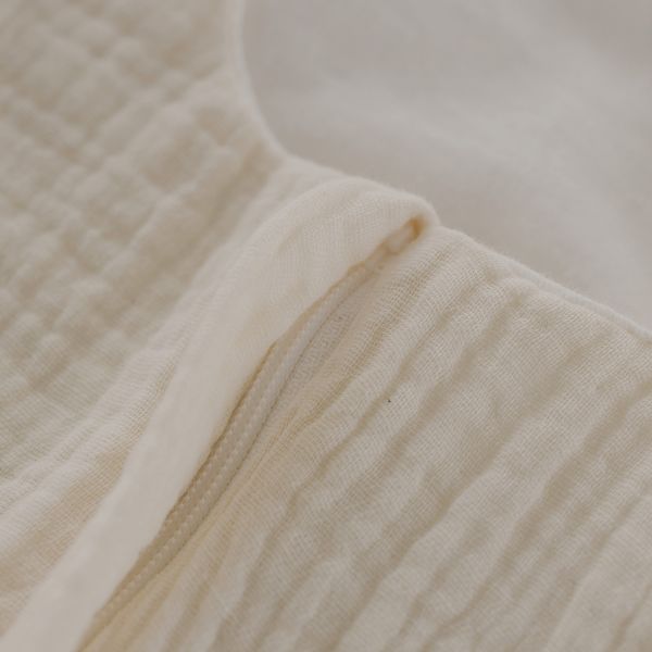 Träumeland Liebmich Zomerslaapzak - 60 cm - Mousseline - Beige