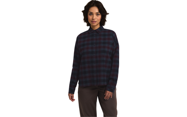 Jack Wolfskin Baja Flannel Shirt Damen Flanellhemd