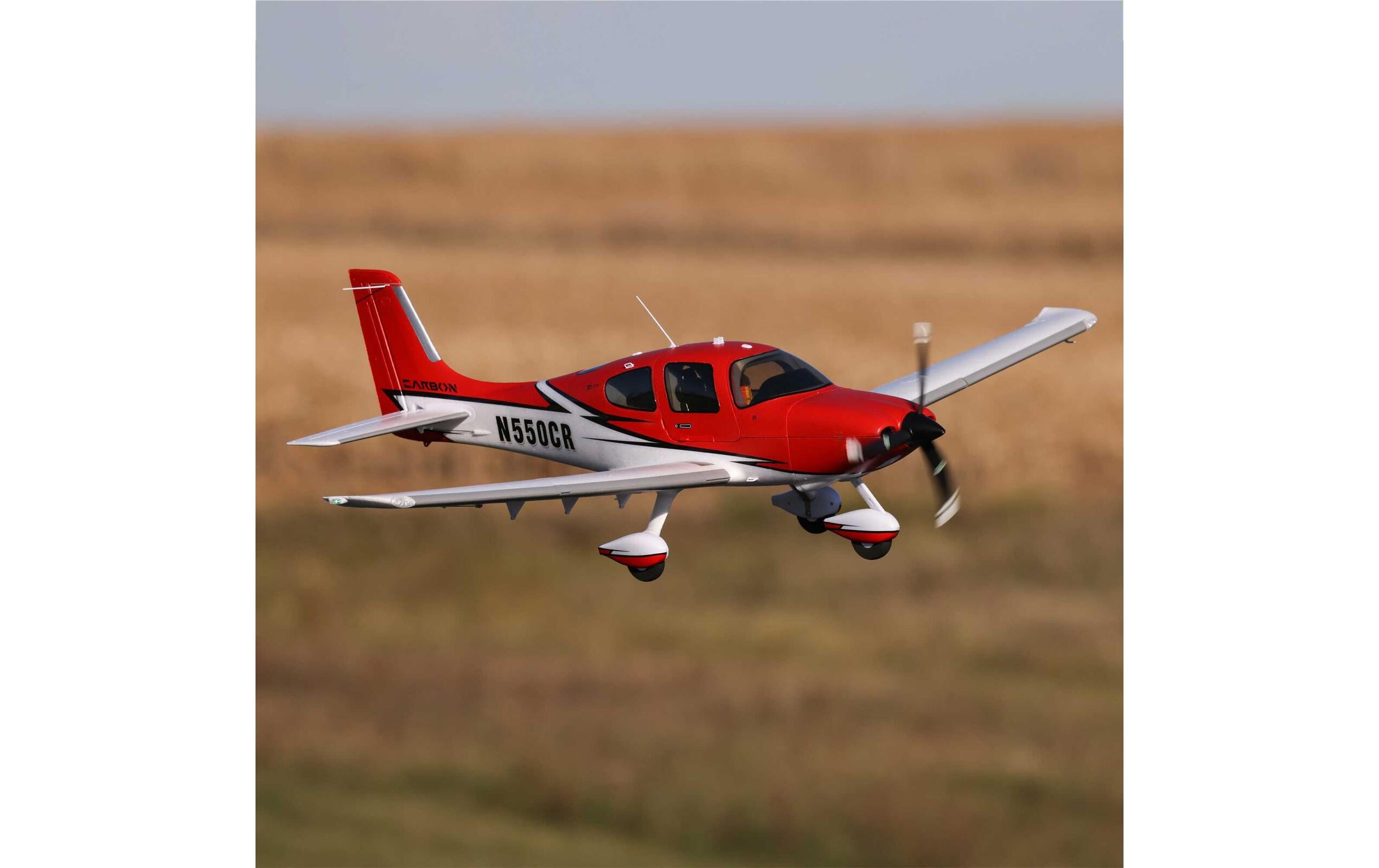 Motorflugzeug Cirrus SR22T 1.5m BNF Basic<br>Vorbildgetreue Cirrus SR22T mit Spektrum Technik