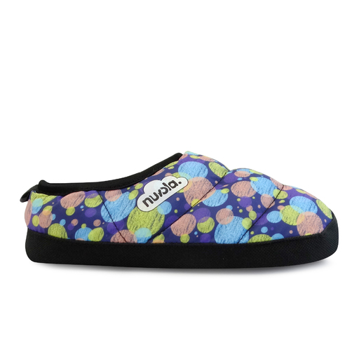 Nuvola 20 Pantufas Pompon Estampadas para Casa/Camping
