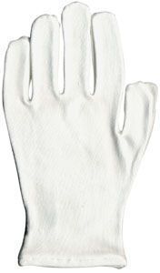 Mattisson Vochtig houdende handschoenen wit 1ST