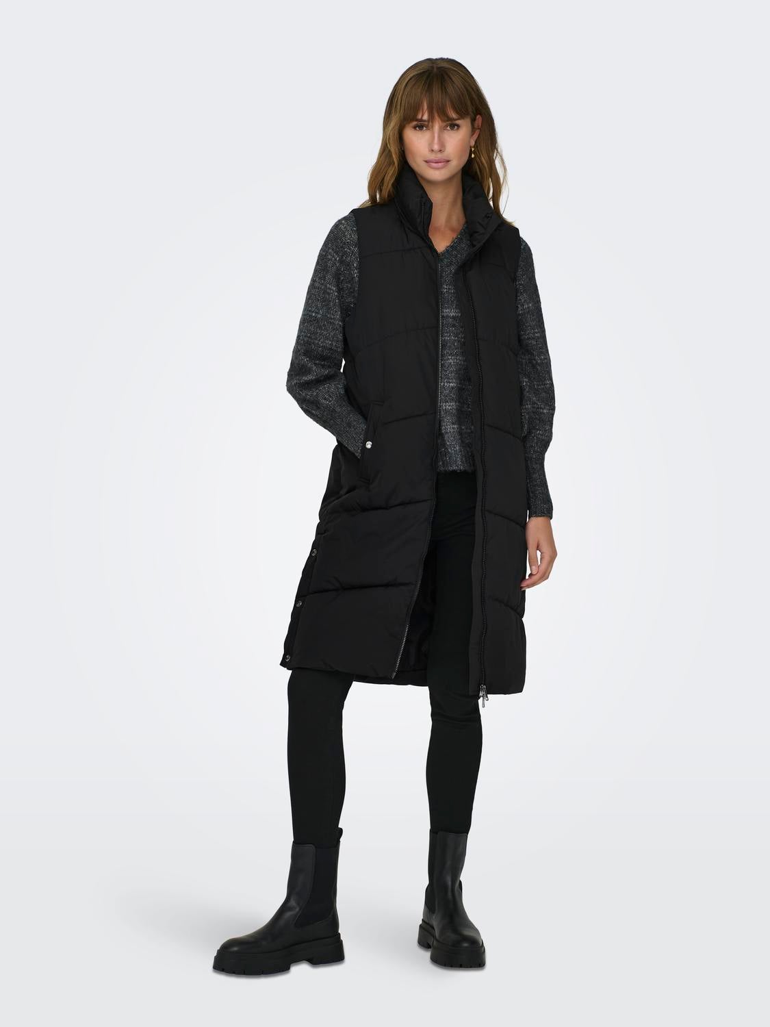 ONLRUBY Steppmantel Black