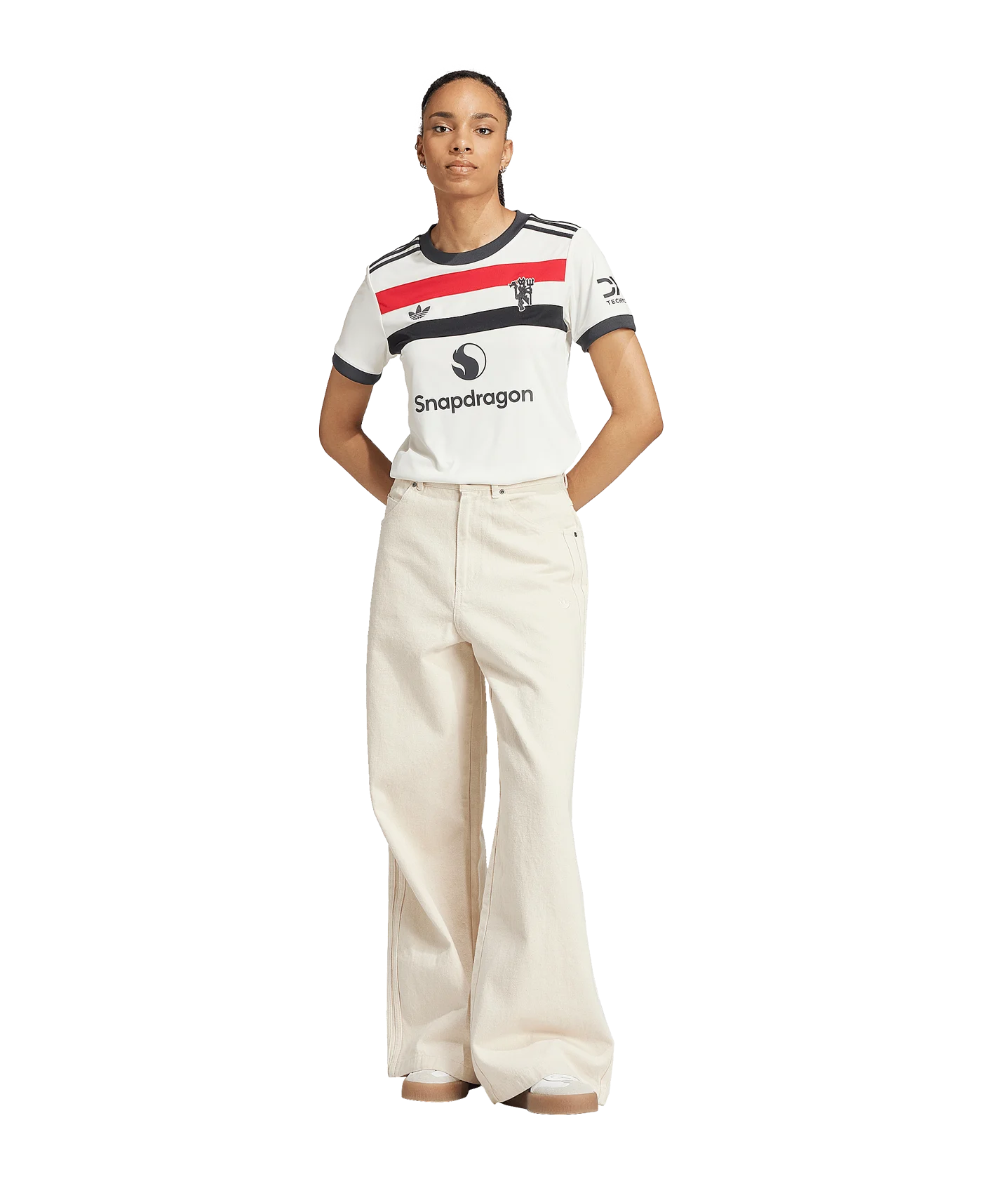 adidas Originals Manchester United Trikot 3rd 2024/2025 Damen Weiss