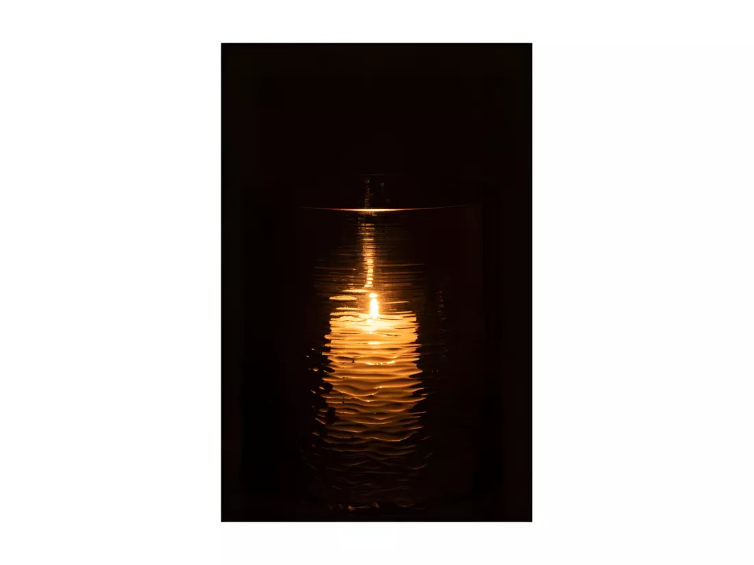Photophore en Verre Design 