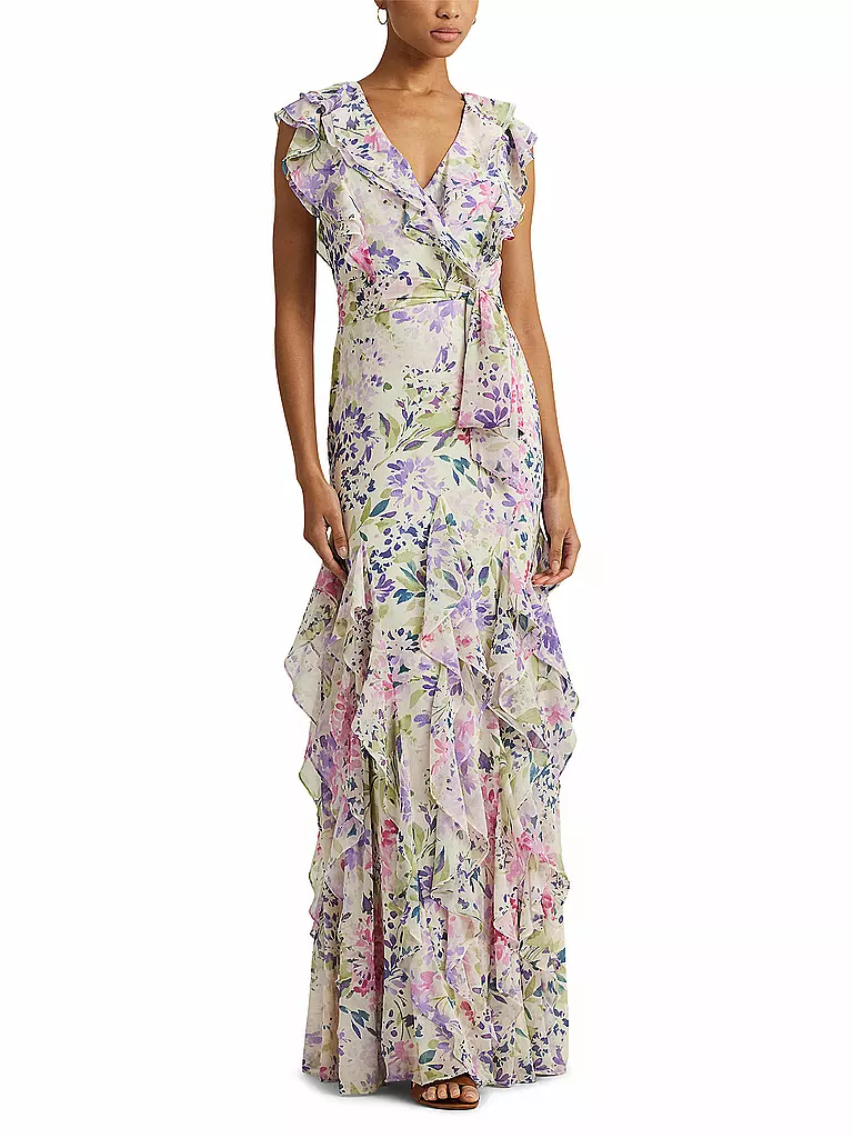 LAUREN RALPH LAUREN Abendkleid DARBILNE  creme