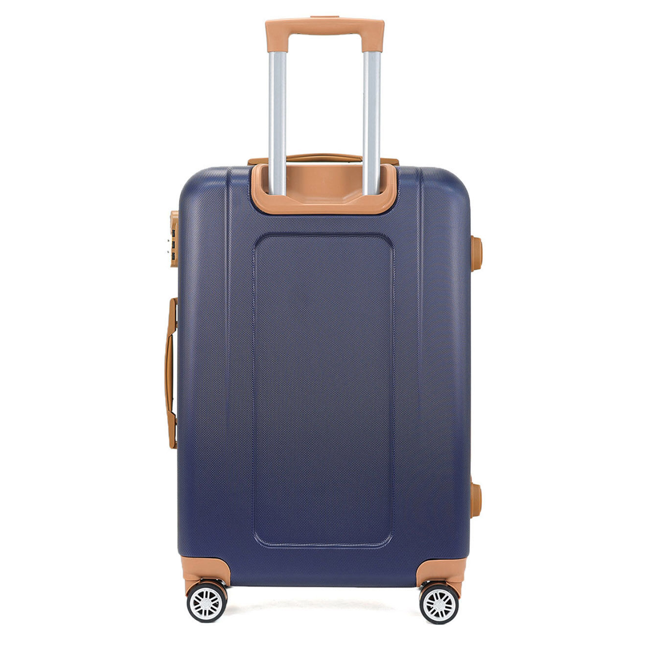 Maison Héritage Valise Long Séjour 4 roues doubles Trocadéro 75 cm bleu marine