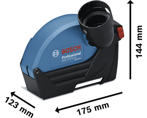 Bosch Professional GDE 125 EA-S afzuigkap