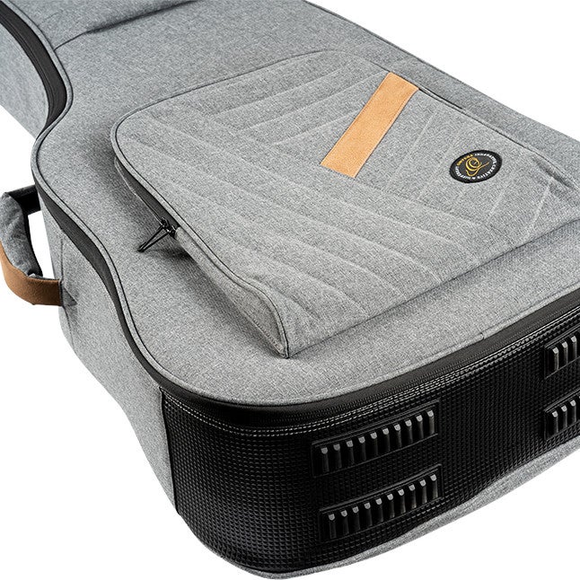 Ortega OGBAB-DLX-GY Deluxe gigbag voor akoestische basgitaar grijs