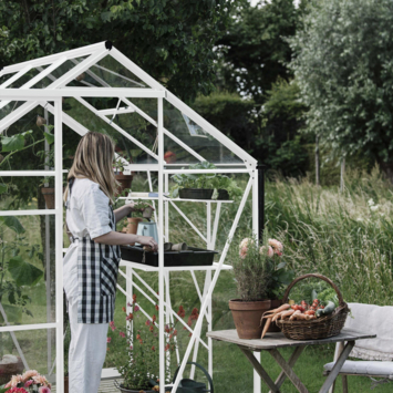 Royal Well Kate II kweekkas aluminium wit 4,83 m²
