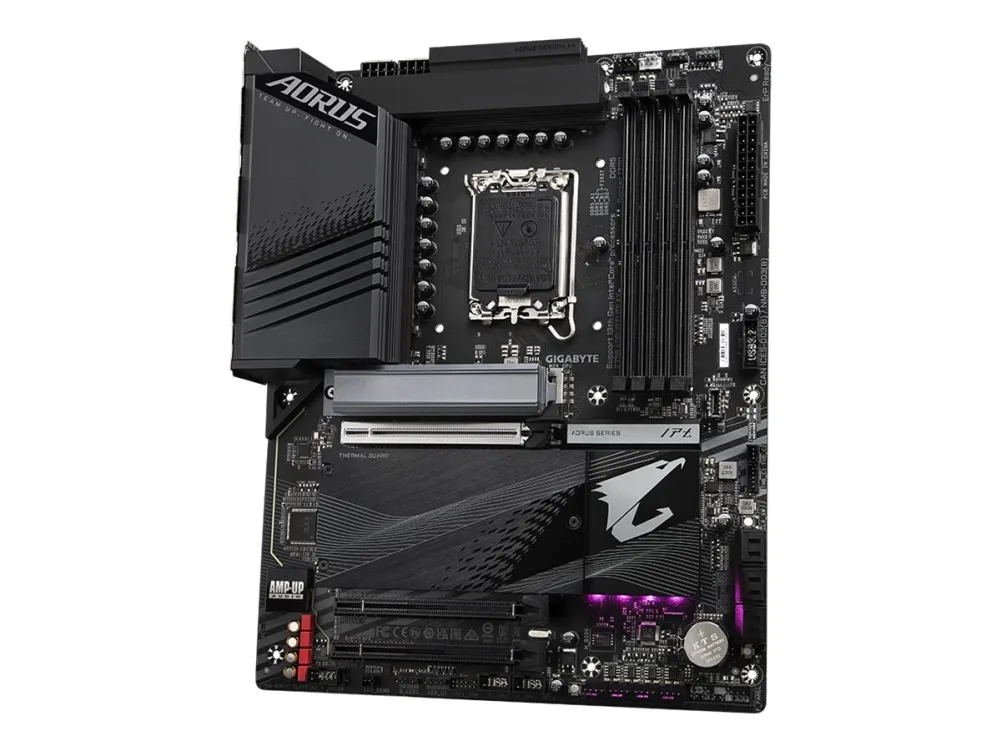 Gigabyte - Bundkort - LGA1700 sokkel - Z790 Chipset - onboard grafik (CPU påkrævet) - HD Audio (8-kanaler)