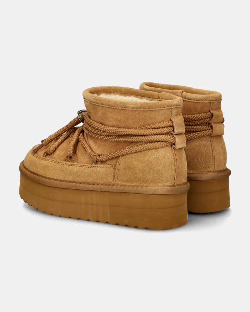 Colors of California Gevoerde boots  - cognac