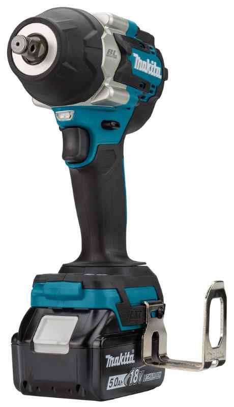 Makita DTW700RTJ 18V Li-ion accu slagmoersleutel set (2x5.0 Ah) in Mbox - 1/2