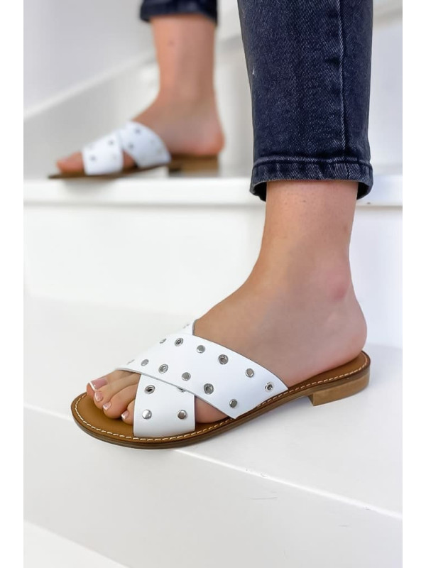 Semerdjian - Mules ANICE Blanc