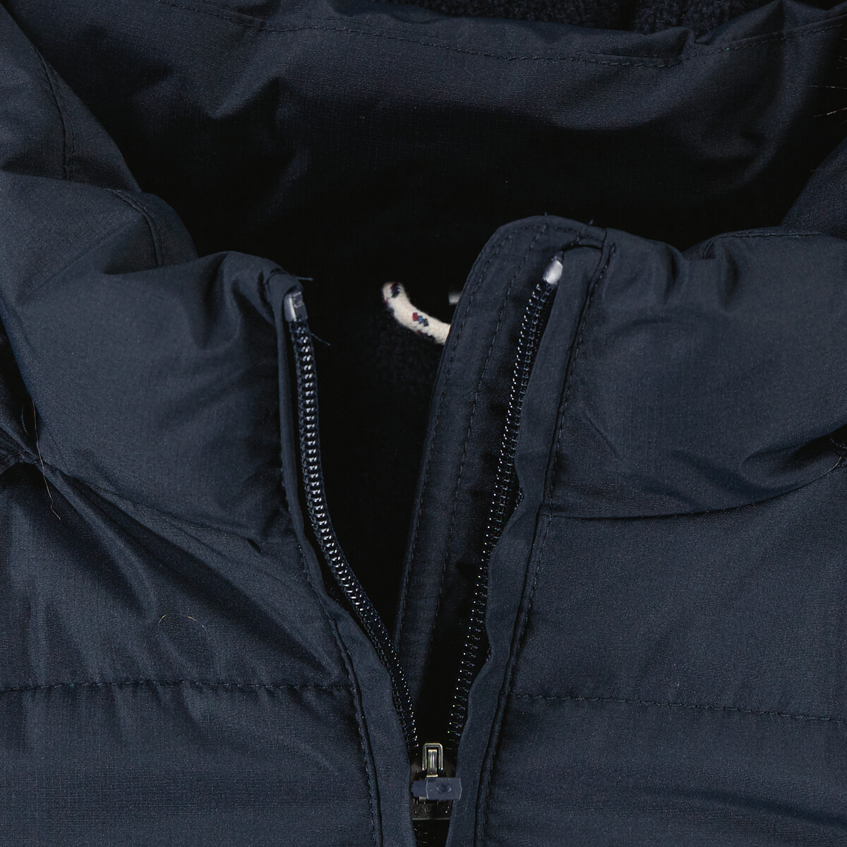 COLEÇÕES LA REDOUTE<br>Jaqueta de plumas quente com capuz, comprimento médio