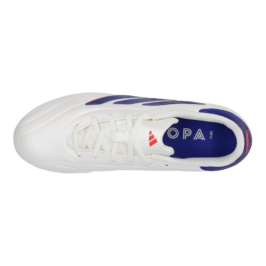 adidas Copa Pure 2 League FG Advancement - Blanc/Bleu/Rouge Enfant