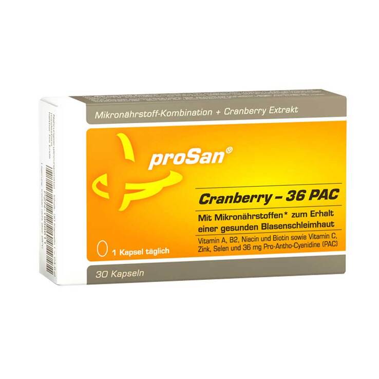 Prosan Cranberry 36 Pac Kapseln, 30 St