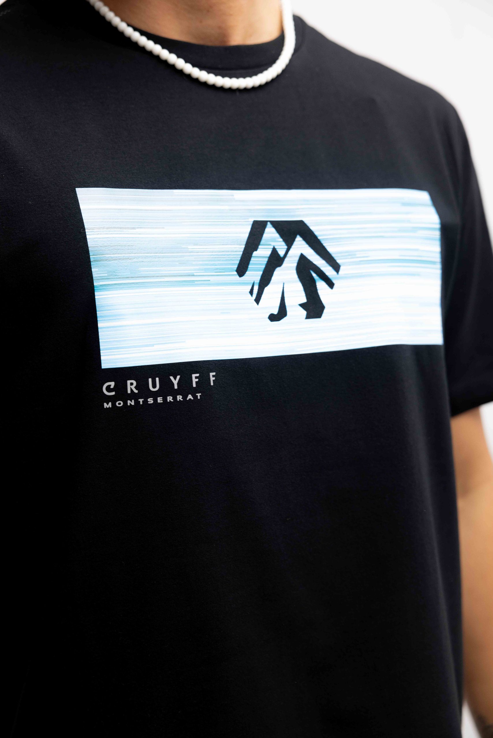 Cruyff Prima T-Shirt Heren Zwart