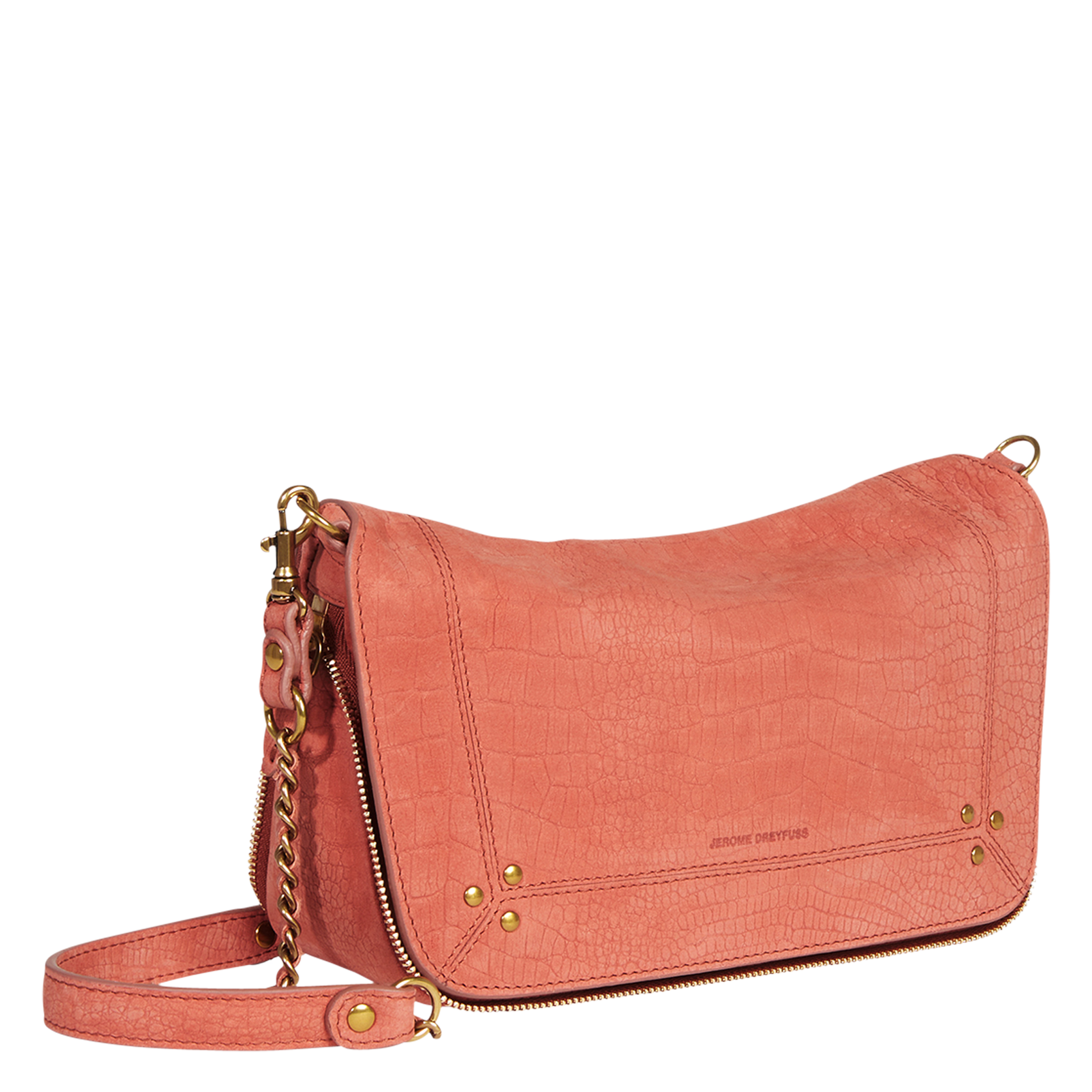 BOBI S - Sac bandoulière en cuir| Orange