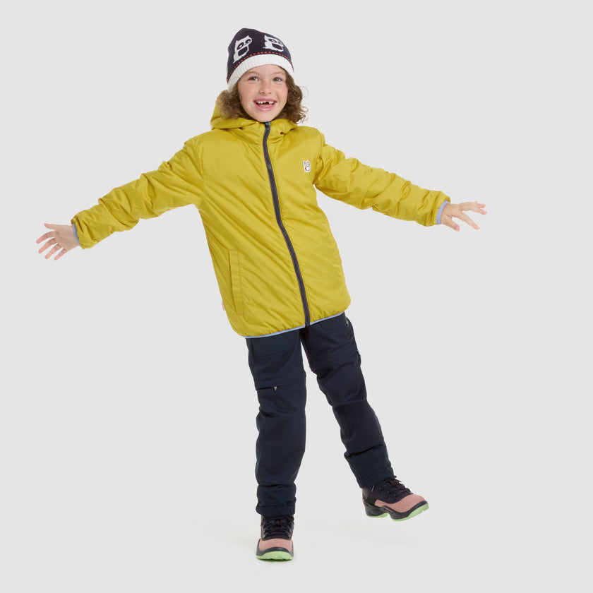 Glow wendbare PrimaLoft Jacke - upcycled