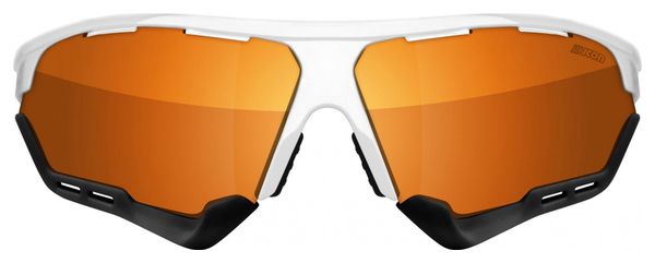 Scicon Sports Aerocomfort SCN PP XL Lunettes De Soleil De Performance Sportive (Scnpp Multimireur Bronze/Luminosité Blanche)