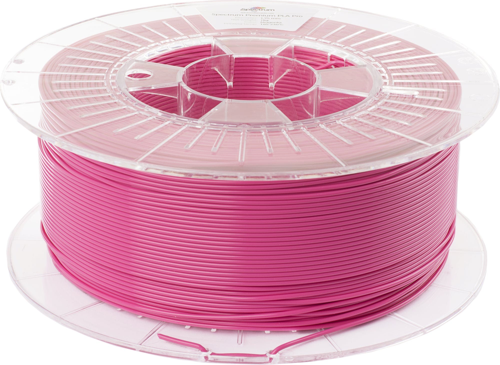 Spectrum  PLA Pro Magenta, 1,75 mm / 1000 g    Haltbares und schlagfestes PLA Filament in Magenta