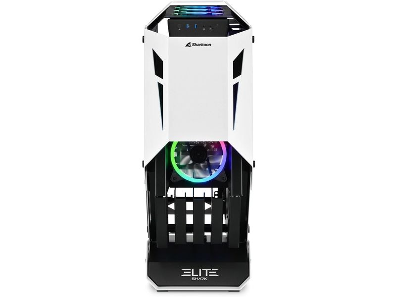 Sharkoon PC-Gehäuse Elite Shark CA700 Big-Tower mit fünf 120-Millimeter-RGB-LED-Lüftern