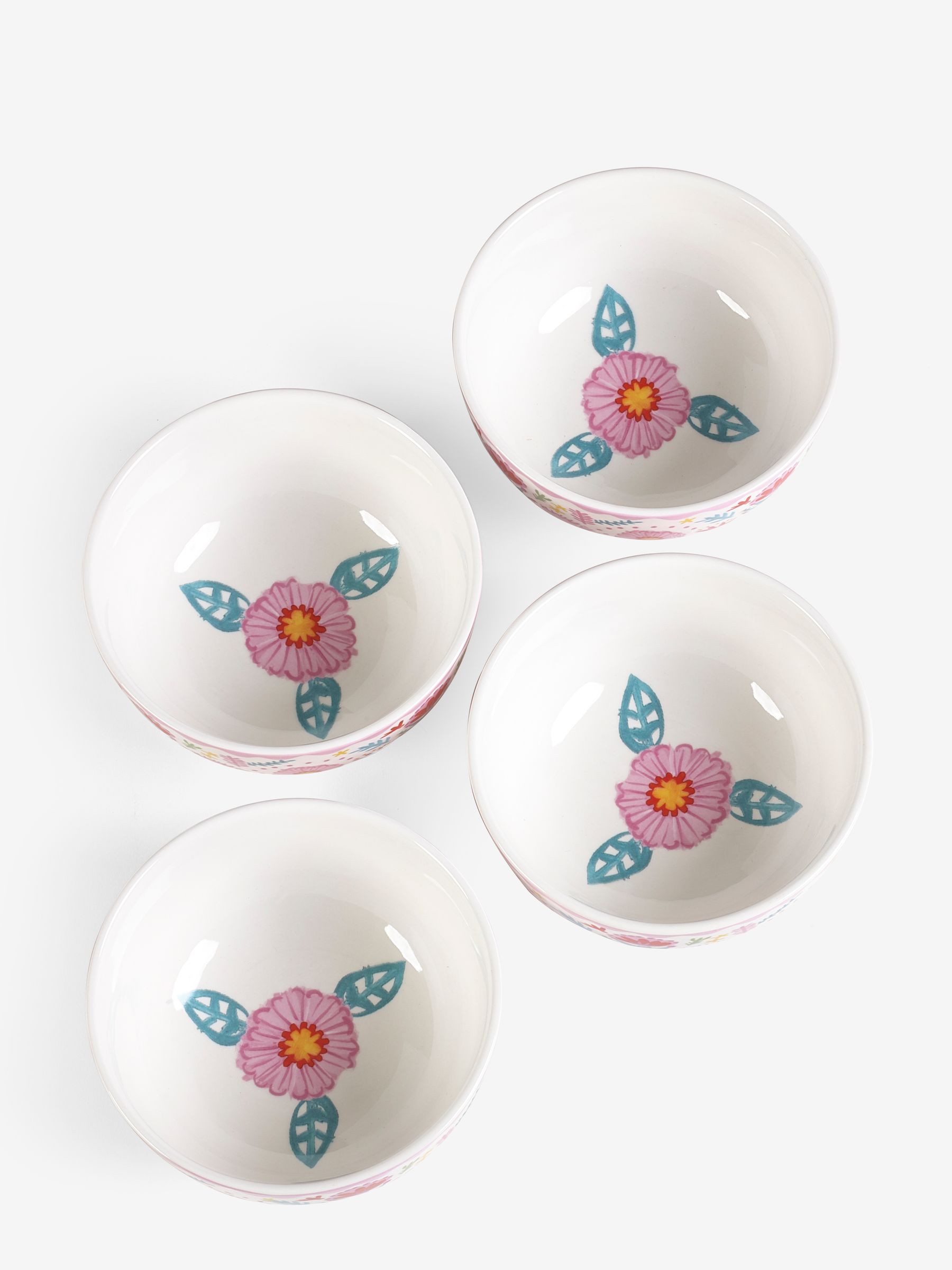 Lucy Tiffney - Set van 4 ontbijtkommen