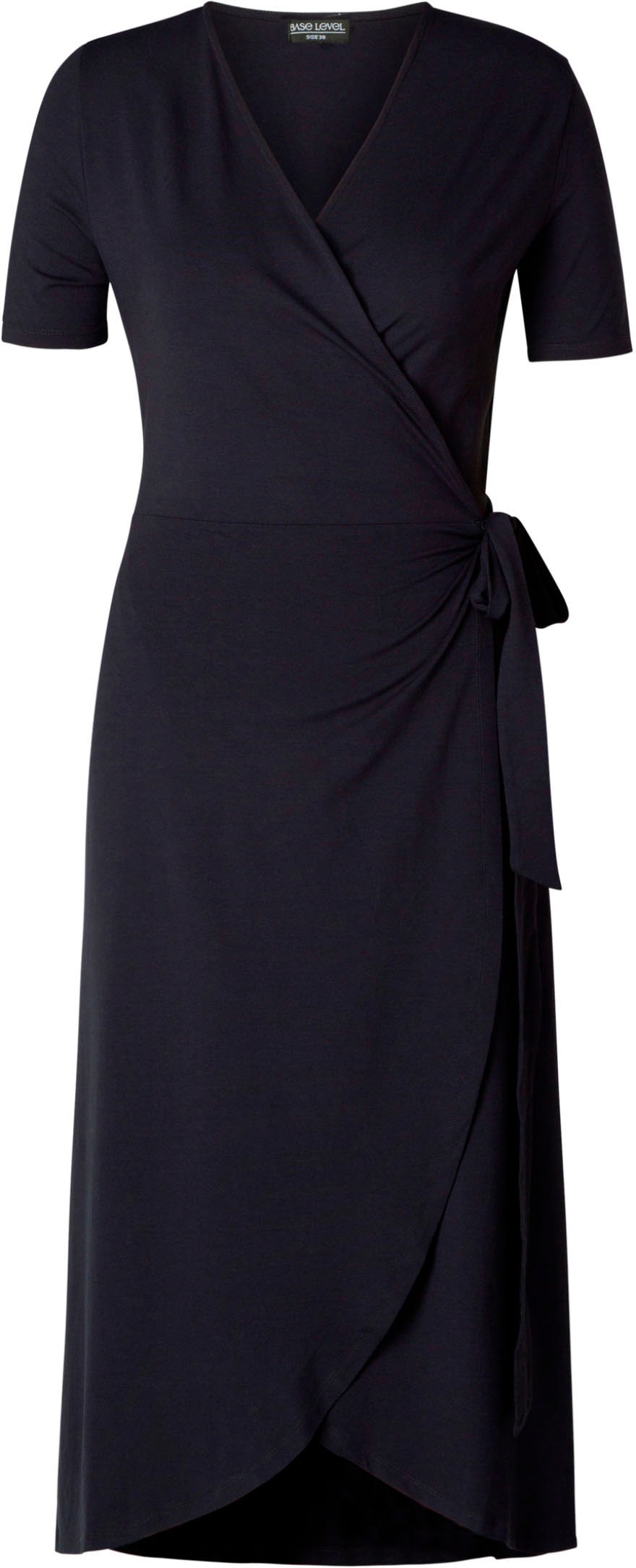 Base Level Curvy Wickelkleid »Abbie« Weich fliessende Viskose-Mischqualität