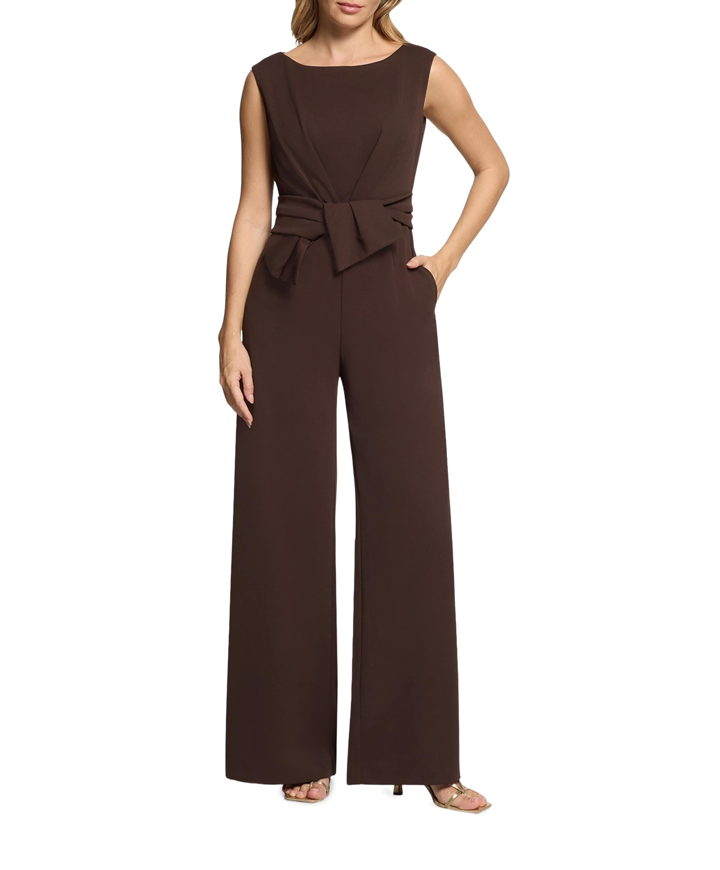 Vera Mont dames jumpsuit bruin