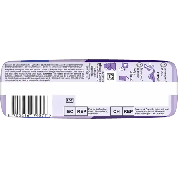 Discreet Inkontinenz Long Plus