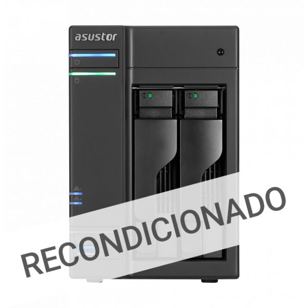 Asustor NAS AS6302T 2x 1TB Western Digital RED (Recondicionado Grade A)