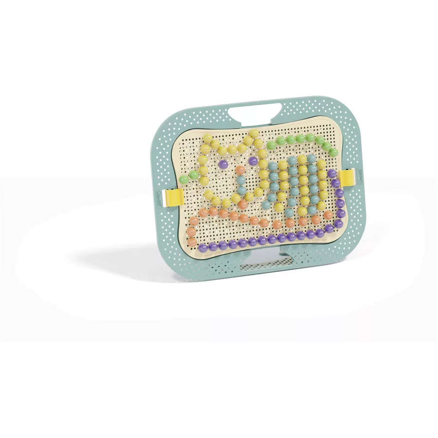 Quercetti Mosaik-Steckspiel aus Biokunststoff: Play Bio FantaColor Design (160 Teile)