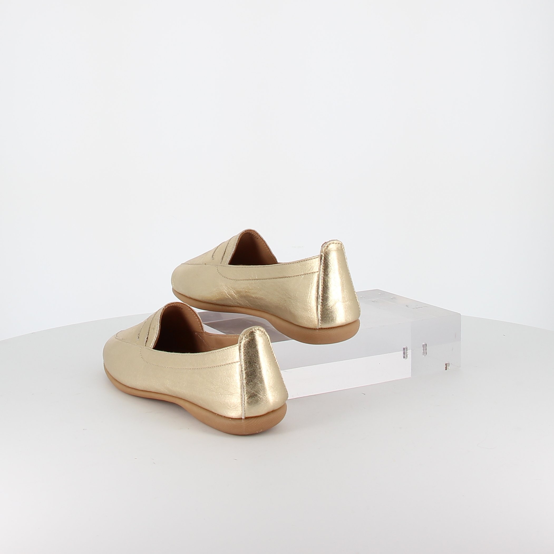 André - Mocassins LUCIOLE Or