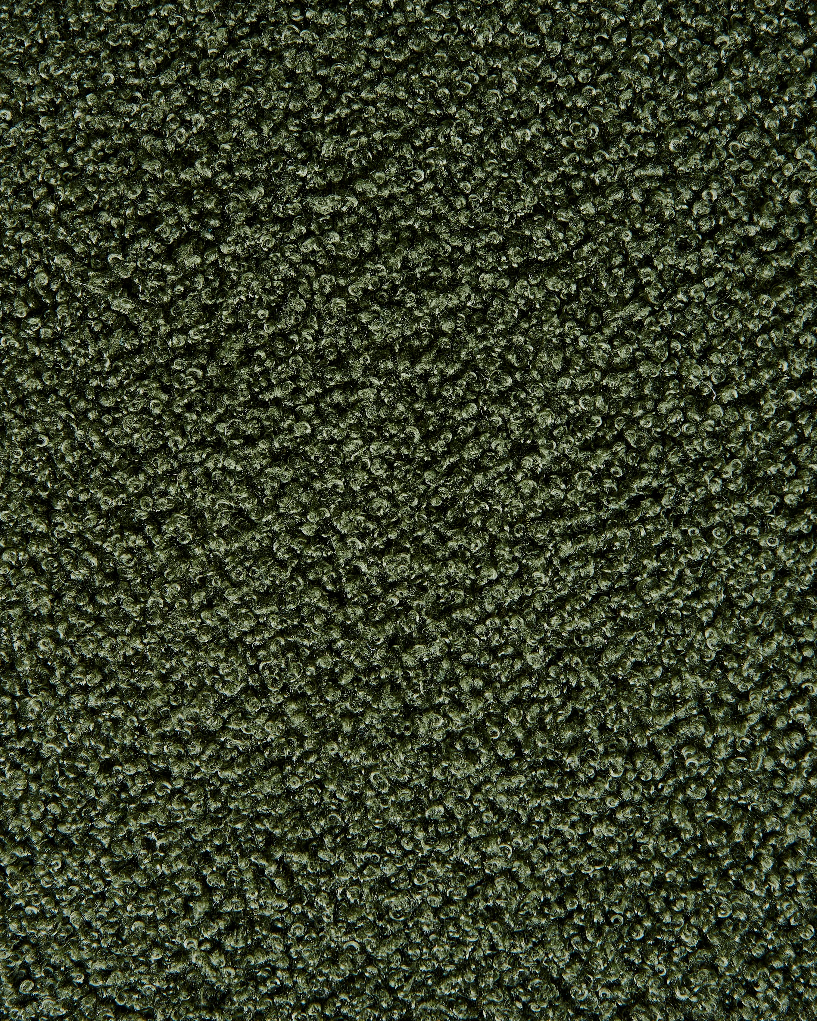 Draaifauteuil DAVIK Bouclé Donkergroen